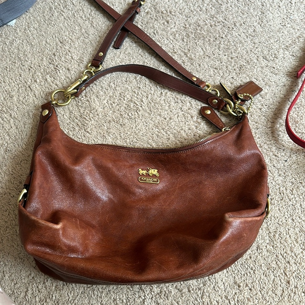 Vintage coach crossbody/hobo